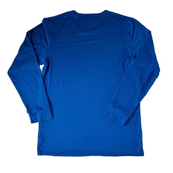 HEATKEEP Men's Blue Size SMALL Base Layer Crew Neck Top Tee Lightweight - Picture 2 of 8